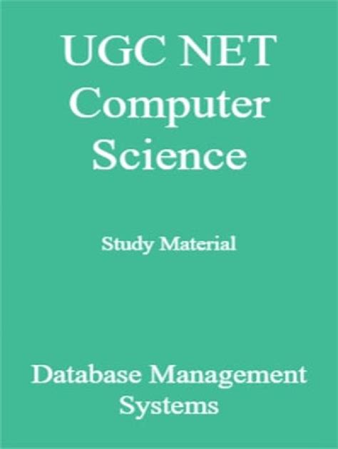 UGC Net Computer Science Study Guide 的图像结果