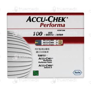 Accu Chek Performa Strips 100 - Uses, Side Effects, Dosage, Price ...