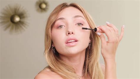 Watch Peyton List's 10 Minute Beauty Routine for a Sun-Protected Shimmery Look | 10 Minute ...