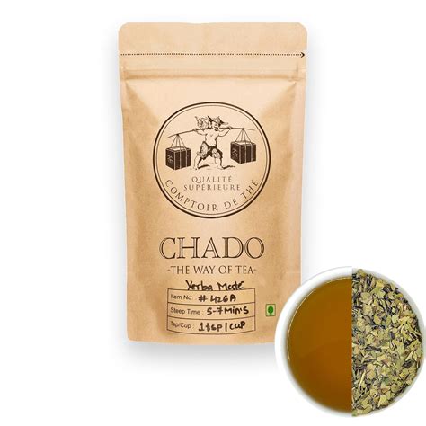 Chado Tea Yerba Mate Loose Leaf Tea | Fresh Herbal Tea (150gm) : Amazon ...