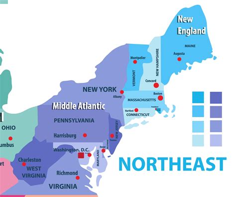 Maps Of Northeast Usa