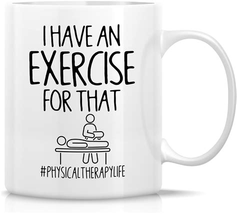 Amazon.com: Retreez Funny PT Physical Therapy Mug Gift Therapist ...