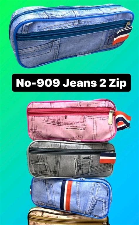 909 Jeans Pouch 2 Zip