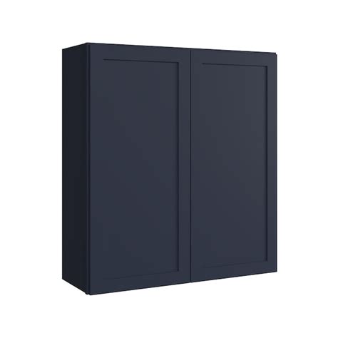 KraftMaid Momentum Deveron 36-in W x 39-in H x 12-in D Midnight Wall ...