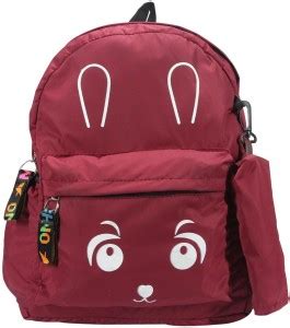 DONICY Women & Girls Stylish Backpack for College/School/Travel - Solid ...