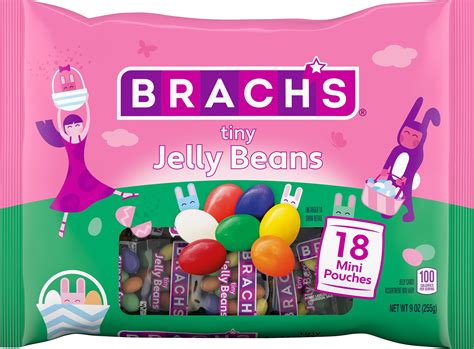 Amazon.com : Brach's Tiny Jelly Beans, Springtime Easter Candy, 9 oz ...