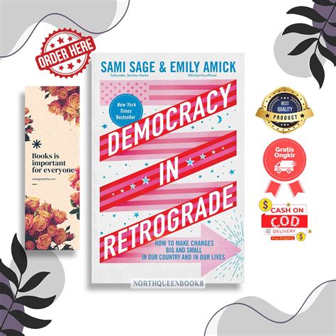 Jual Democracy in Retrograde by Sami Sage, Emily Amick (English ...