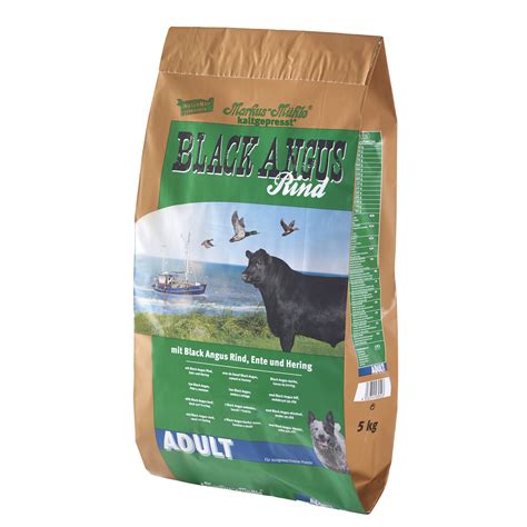 BLACK ANGUS Adult - Hundetrockenfutter für erwachsende Hunde 5 kg"