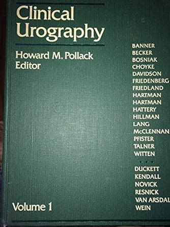 Buy Clinical Urography V1 Book Online at Low Prices in India | Clinical ...