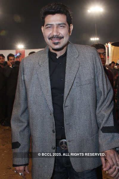 Shankar Sahney during Pushpender and Preeti's wedding reception, held ...