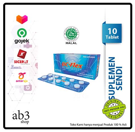 UC FLEX 1 BLISTER ISI 10 TABLET / VITAMIN D SUPLEMEN SENDI DAN TULANG ...