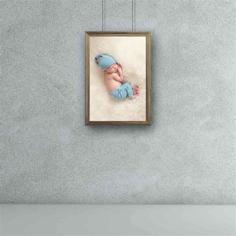 ArtzFolio Newborn Baby D2 | Paper Wall Poster Antique Golden Frame with ...