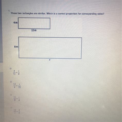 Two Rectangles Are Similar