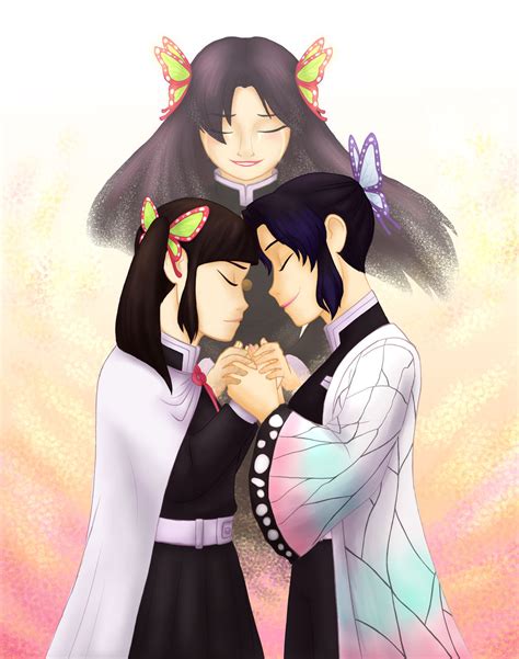 Demon Slayer - Butterfly sisters by LadyMagicfairy on DeviantArt