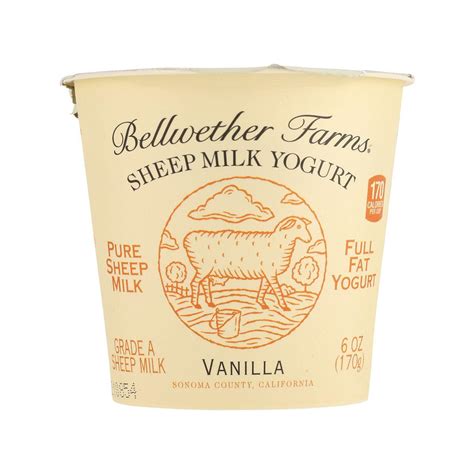 Bellwether Farms Vanilla Sheep Milk Yogurt, 170g – city'super E-Shop