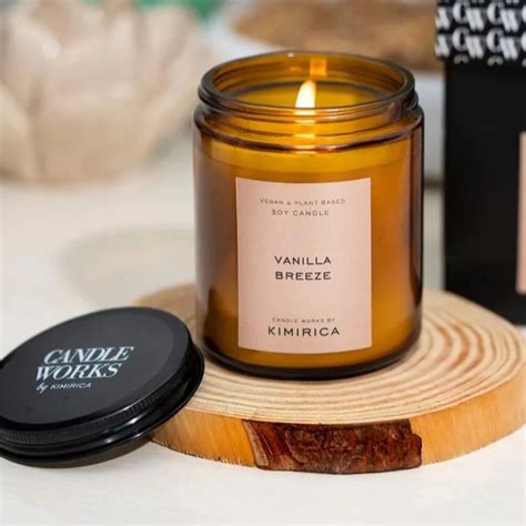 Vanilla Breeze Scented Candle – The Zappy Box