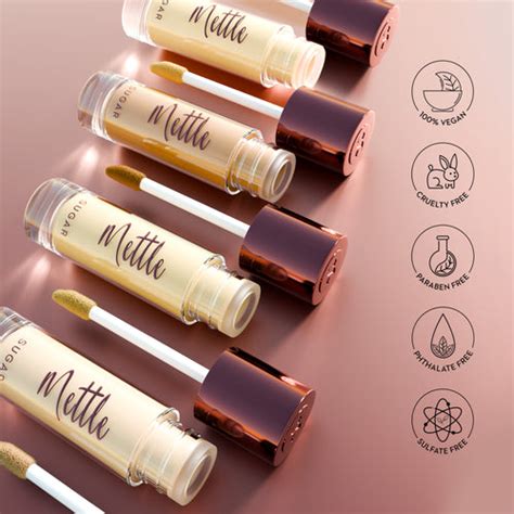 SUGAR Foundation BB Cream Collection - Niacinamide Vitamin C Indian Skin