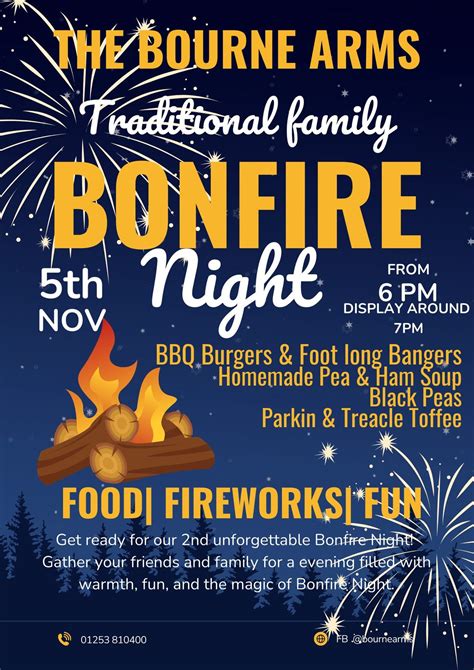 BONFIRE FAMILY NIGHT, Bourne May Road, FY6 0AB Poulton le Fylde, United ...