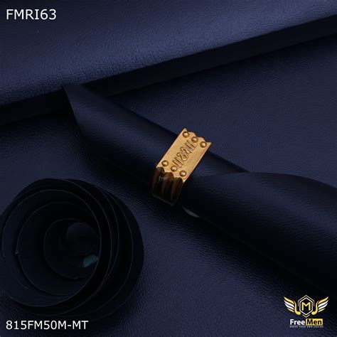 Freemen ram matt gold colour ips Ring - FMRI63 – Freemen®