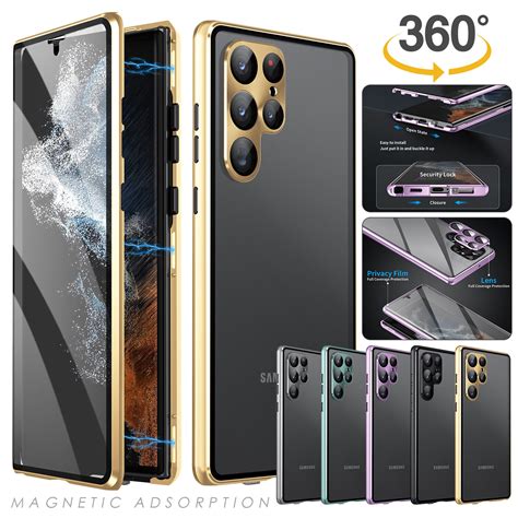 Buy For Samsung S23 Ultra S23 Plus S23 Glass Screen 360° Full Protect ...