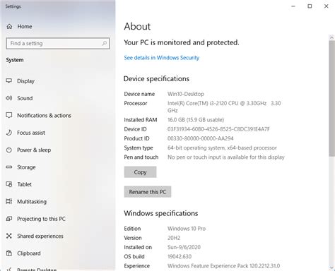 System Properties for Windows 10 的图像结果