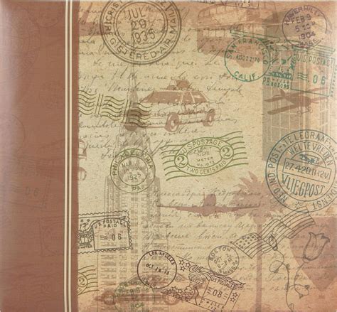 MBI by MCS Industries 860110 Travel Scrapbook Album with 12" x 12" Top ...