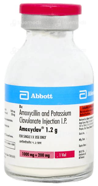 Amoxyclav 1.2gm Injection: Uses, Side Effects, Price & Substitutes