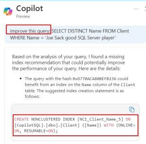 Co-Pilot SQL Code Help 的图像结果