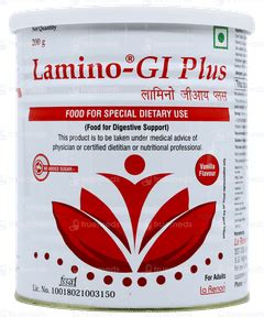 Lamino Gi Plus Powder 200 Gm - Uses, Side Effects, Dosage, Price | Truemeds