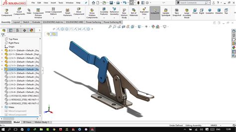 Image result for Tutorial Clamp SolidWorks