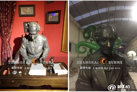 模型*上海升美安徒生人物玻璃钢雕塑树脂模型摆件雕塑定制_园林及雕塑小品_第一枪