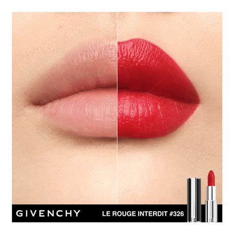Le Rouge Interdit Intense Silk Lipstick • N326 Rouge Audacieux