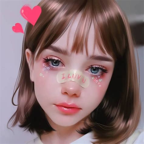 cute makeup anime
