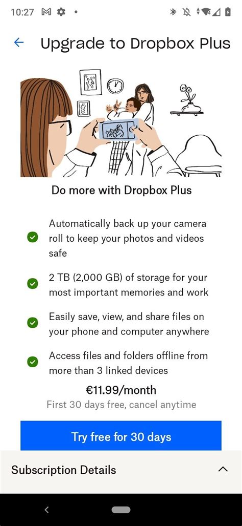 Image result for Dropbox Android