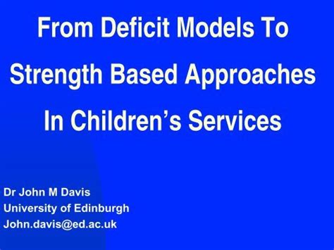 Image result for Deficit Based Approach