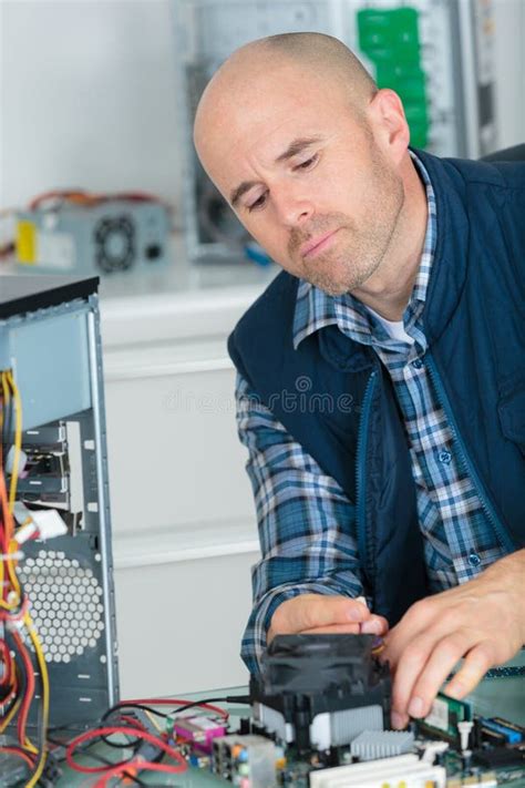 Image result for Man Repairing Computer