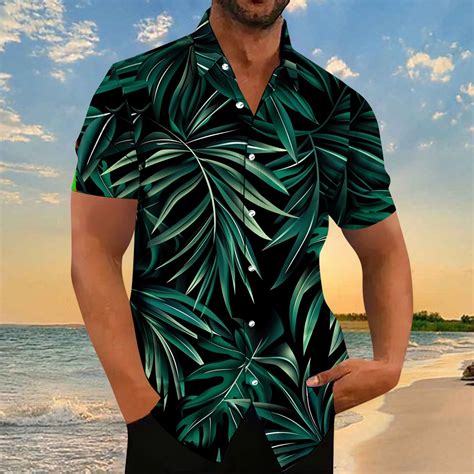 Xysaqa Hawaiian Shirt for Men Funny Tshirts Hawaiian Shirt for Men ...