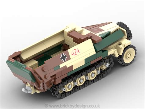 Image result for LEGO Ww2 Halftrack Tutorial