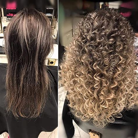 Curly hair extensions permanent online