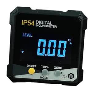 Jazzy Pearls®® Inclinometer Digital Angle Finder for Woodworking ...