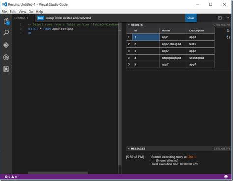 Image result for SQL Server Extension for VSCode