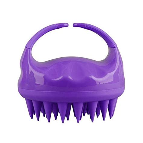 Shrinika Head Massage Hair Scalp Massager Silicone Soft Massaging ...