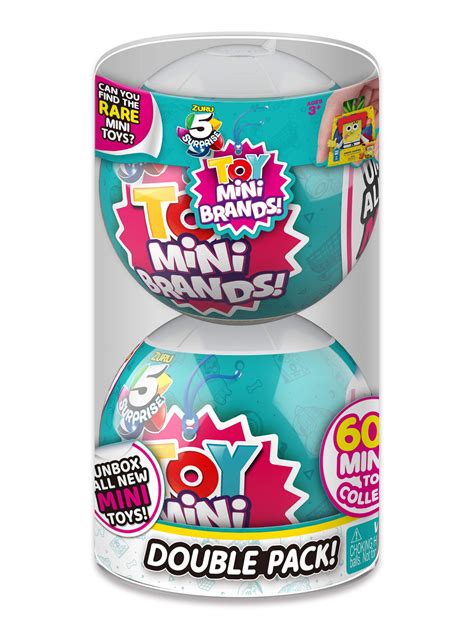 Buy 5 Surprise Toy Mini Brands Series 1 by ZURU (2 Pack) Toys Mystery ...