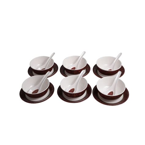 SUPERWARE, Soup Set - ORNAMENTAL | Set Of 18 Pcs. – ICRATE Way