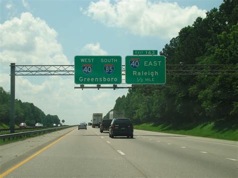 Luke's Signs: Interstate 85 & Interstate 40 - North Carolina