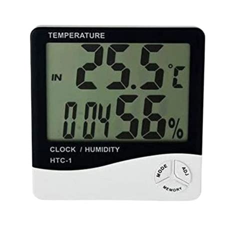MCP Healthcare Digital Room Humidity Measure Temperature, Portable Lens ...