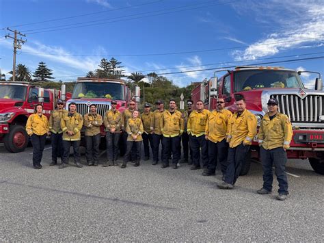 Santa Cruz County strike teams head south to fight raging Los Angeles fires