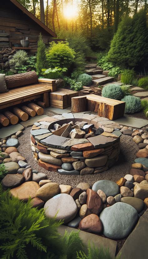 15 Stunning Rock Fire Pit Ideas to Transform Your Backyard (2025)