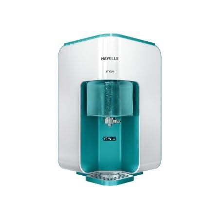 Havells Fab Alkaline Water Purifier (White & Sky Blue), RO+UV+Alkaline ...
