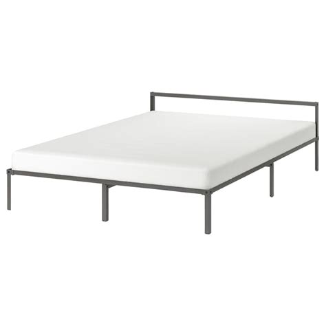 GRIMSBU bed frame, grey, 140x200 cm (551/8x783/4") - IKEA